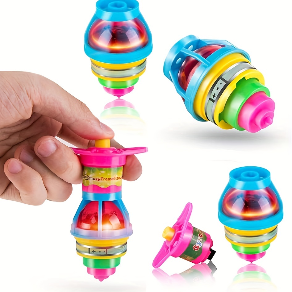 Innovative And Practical Large Spring Gyro Luminous Toy - Temu