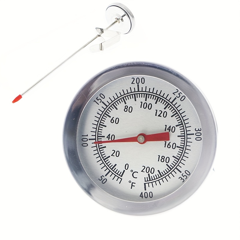 Thermometer Oil Temperature Deep Fry Thermometer With Clip - Temu