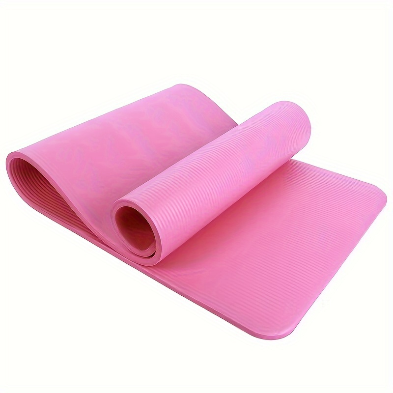 Solid Color Soft Yoga Mat Non slip Thicken Durable Fitness - Temu