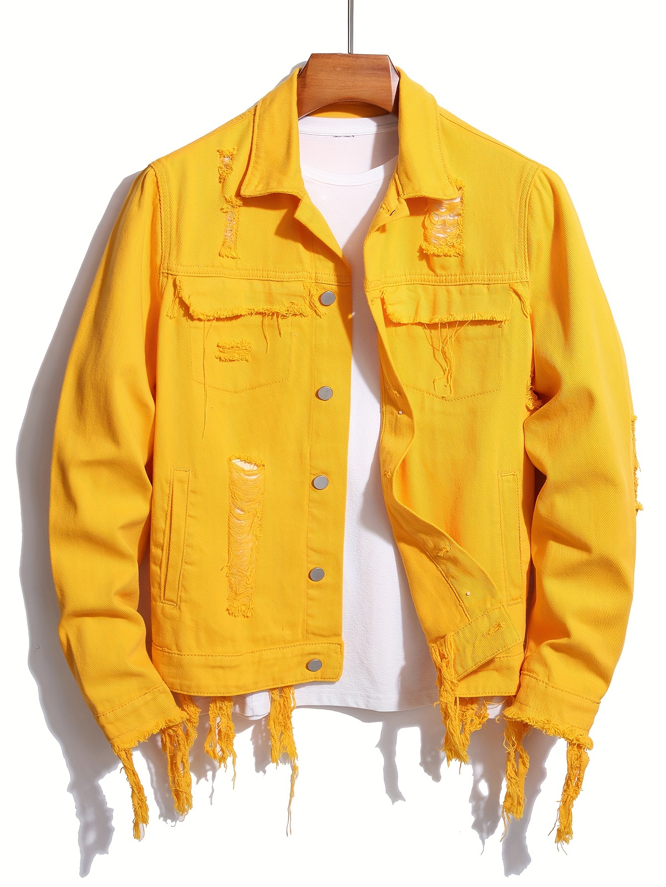  Men's Denim Jackets - Yellows / Men's Denim Jackets