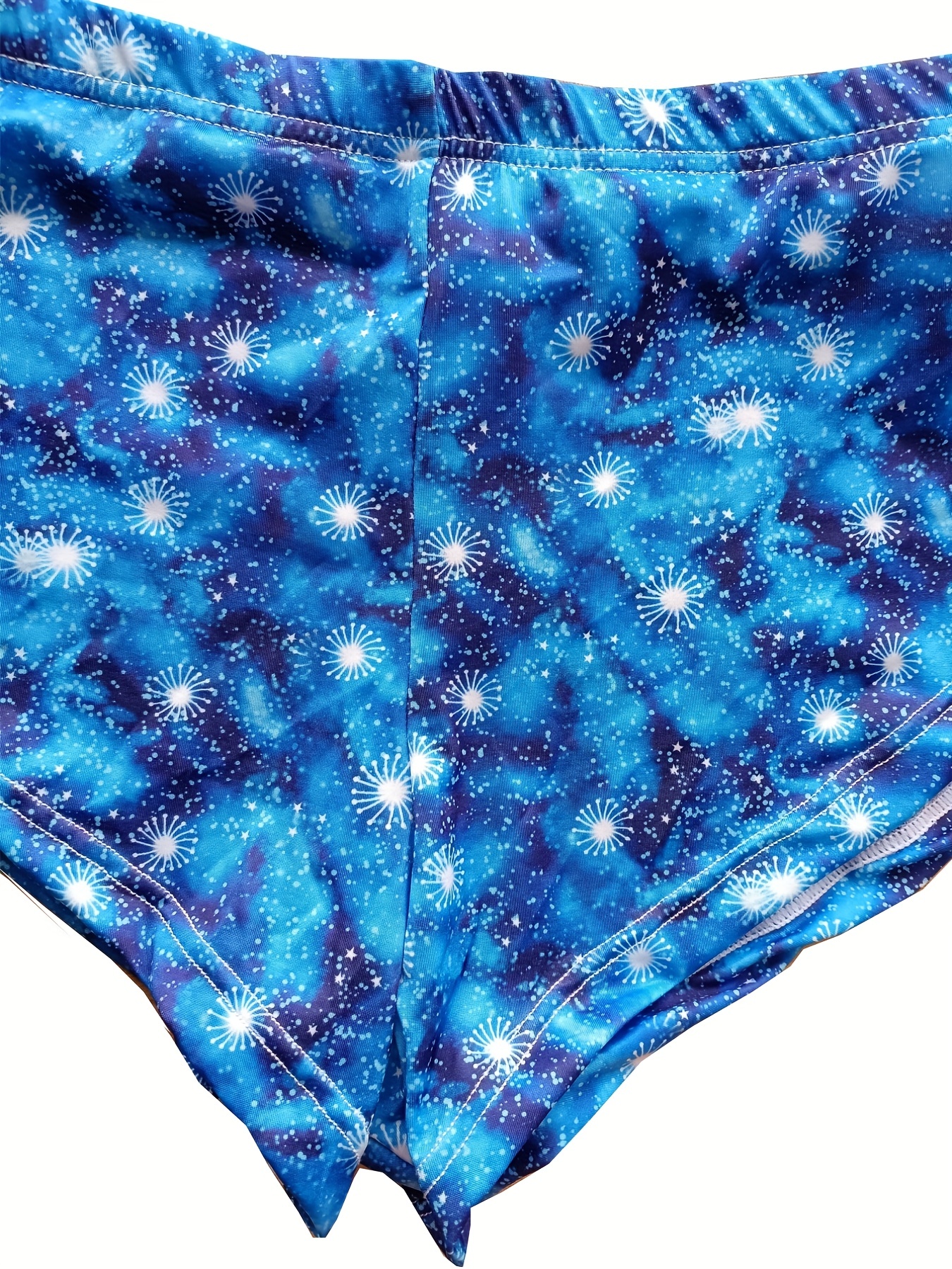 Dachshund Dog Print Blue Women's Underwear Thongs Sexy Breathable