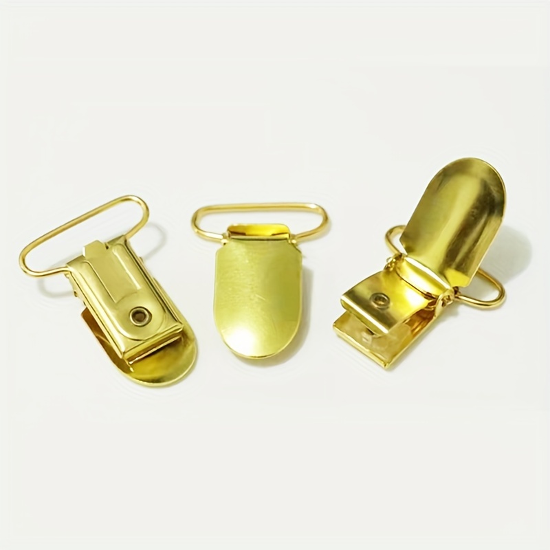 Gold Colored Metal Garter / Suspender Clips