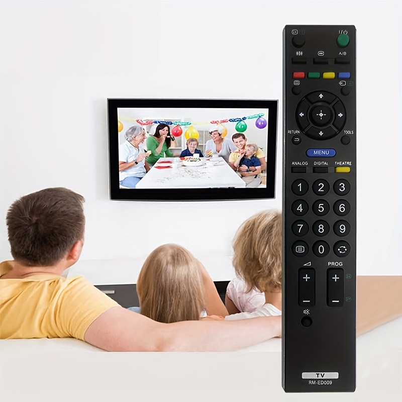  El control remoto universal más nuevo reemplaza el control  remoto Sony TV con botón Netflix, repuesto para todos los televisores Sony  LCD LED y Bravia 1 : Electrónica
