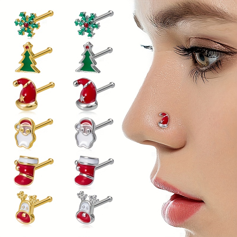 Christmas hot sale nipple jewelry