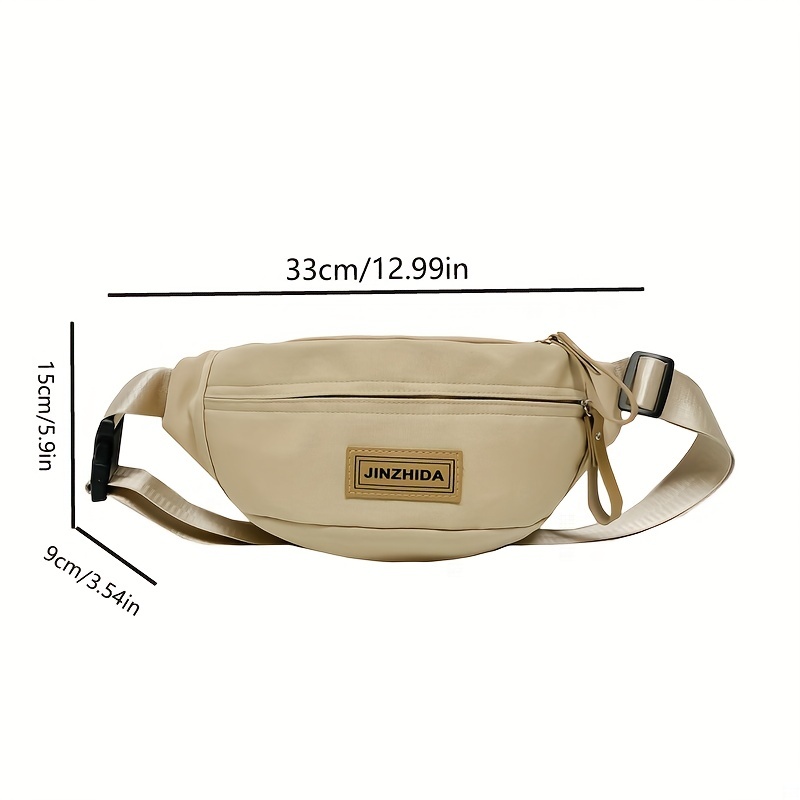 Casual Fashion Chest Bag Travel Lightweight Waist Bag Waterproof