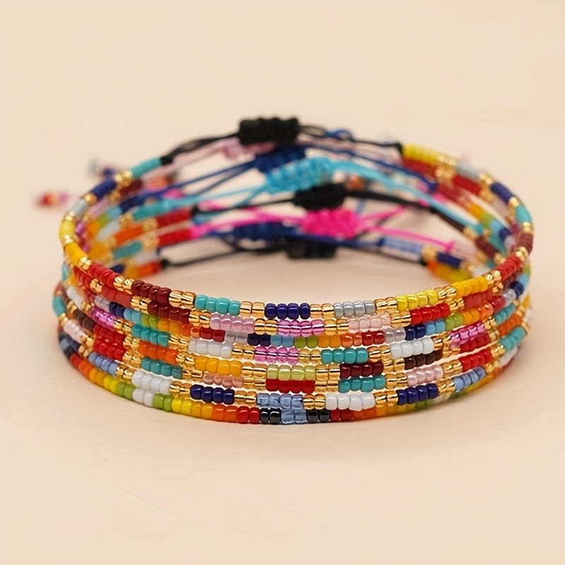 Mix Charm Czech Glass Seed Beads Diy Bracelet Necklace - Temu