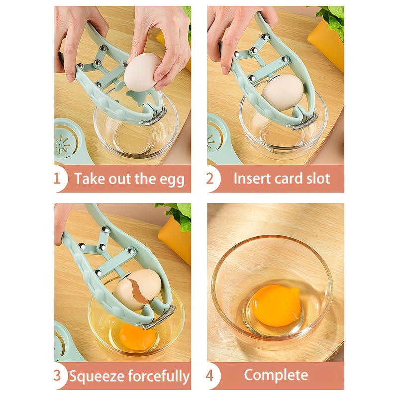 Choice 8 1/2 Stainless Steel Egg Separator