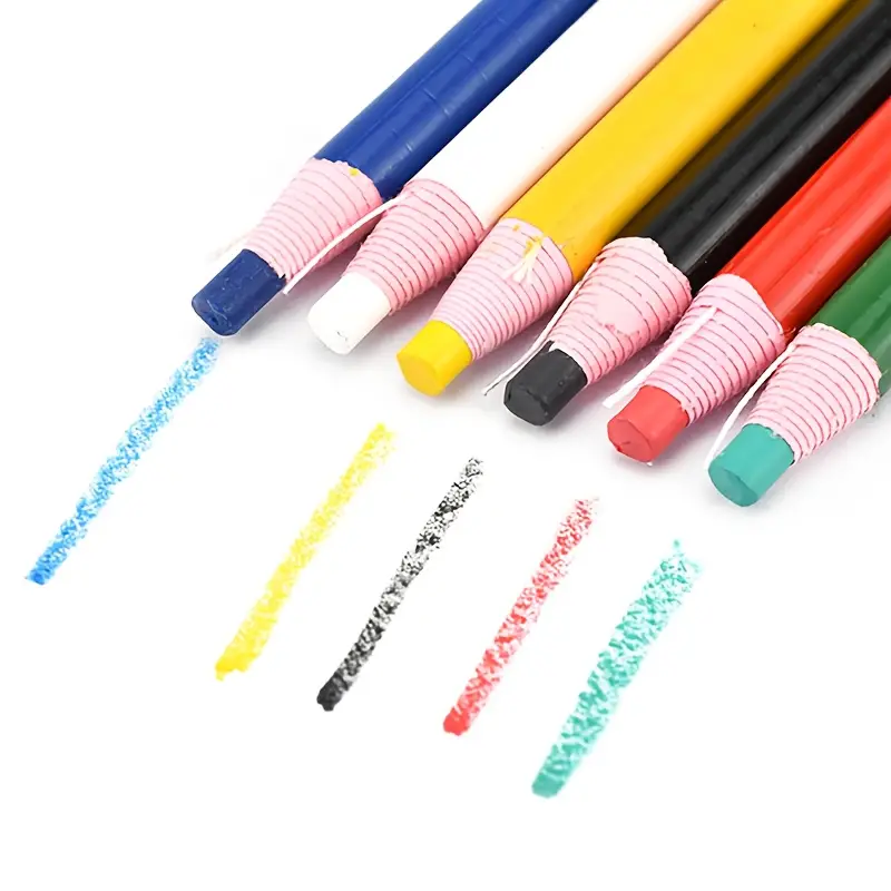 Sewing Markers, No Cutting Pens - Sewing Fabric Pencils For Sewing Markers  And Tracer Pens, Drawing Markers Crayon Drawing Markers On Wood Clothing  Metal Fabric For Cutting (black) - Temu Bahrain