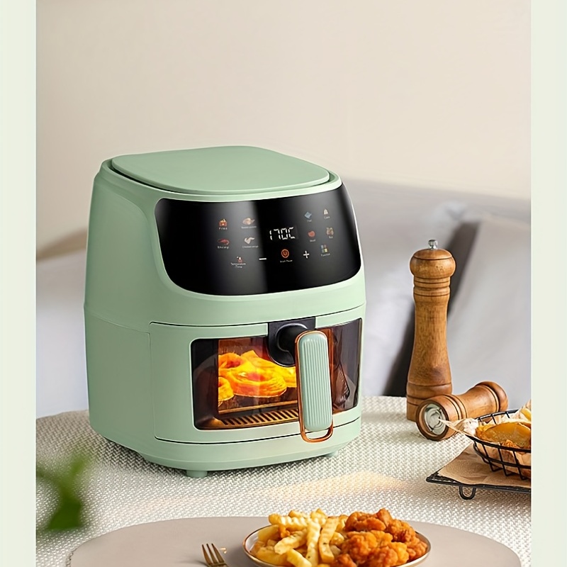 Kitchen Smart Home Air Fryer Oil Free Fryer 6L 1500W Digital LCD Display