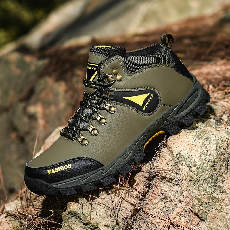 Men Hiking Shoes Waterproof Leather Shoes Climbing & Fishing Boots New  Outdoor Sports Trainers High Top Winter Trekking Sneakers - China Shoes Men  Hiking and Man Hiking Shoes Used price