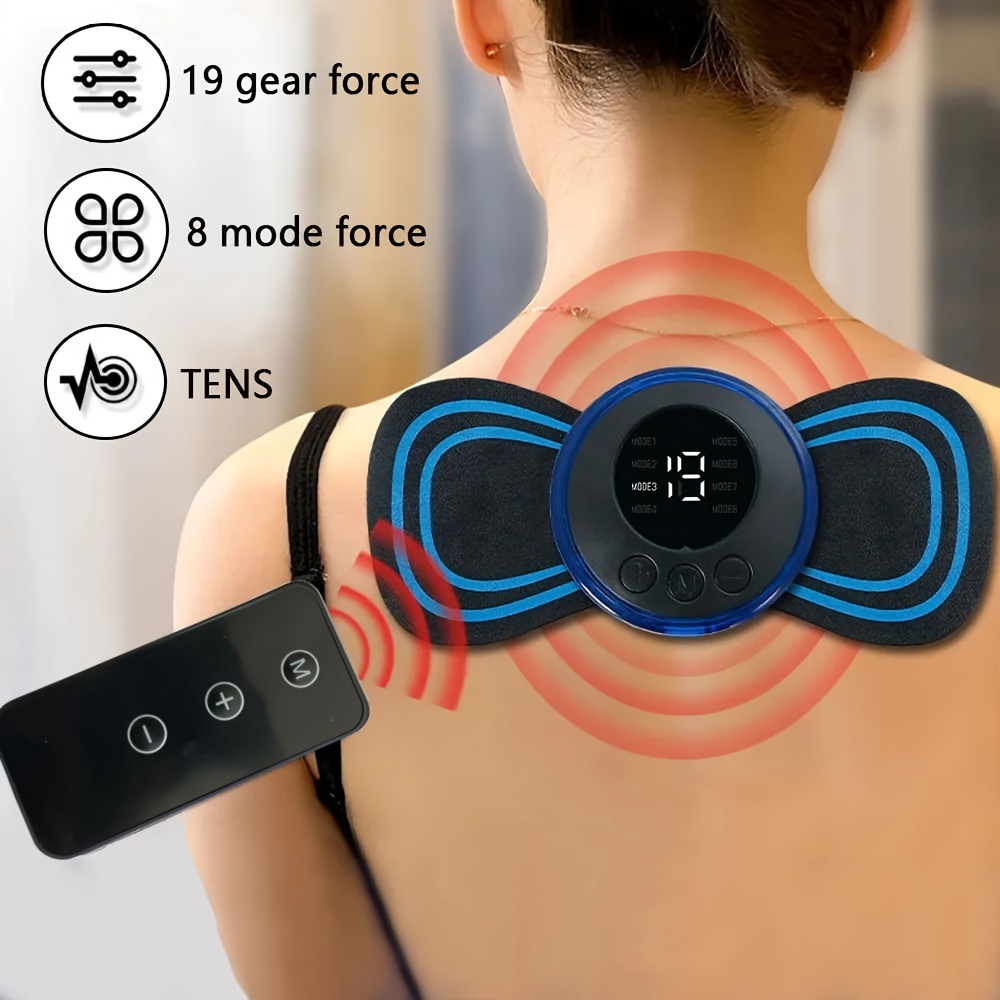 Ems Electric Pulse Neck Massager Neck Massage Patch Back Sticker