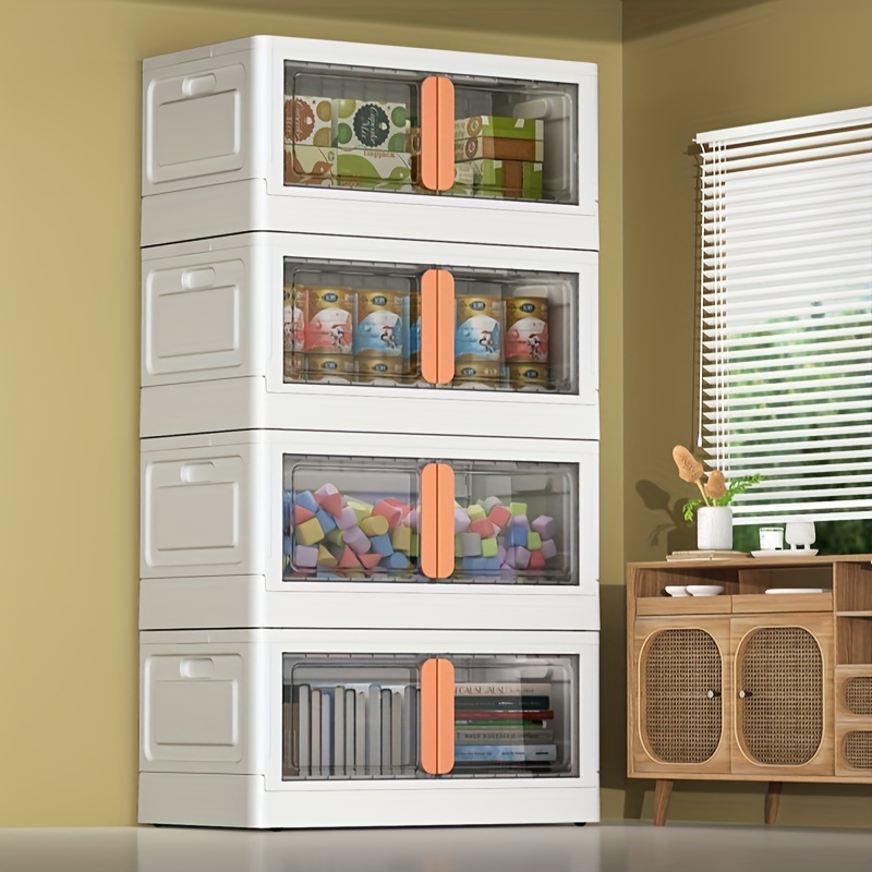 Drawer Corner Storage Cabinet, Toy Storage Box For Snacks, Clothes,  Household Stackable Plastic Storage Organizer For Kitchen, Bedroom,  Bathroom, Office, Desk - Temu