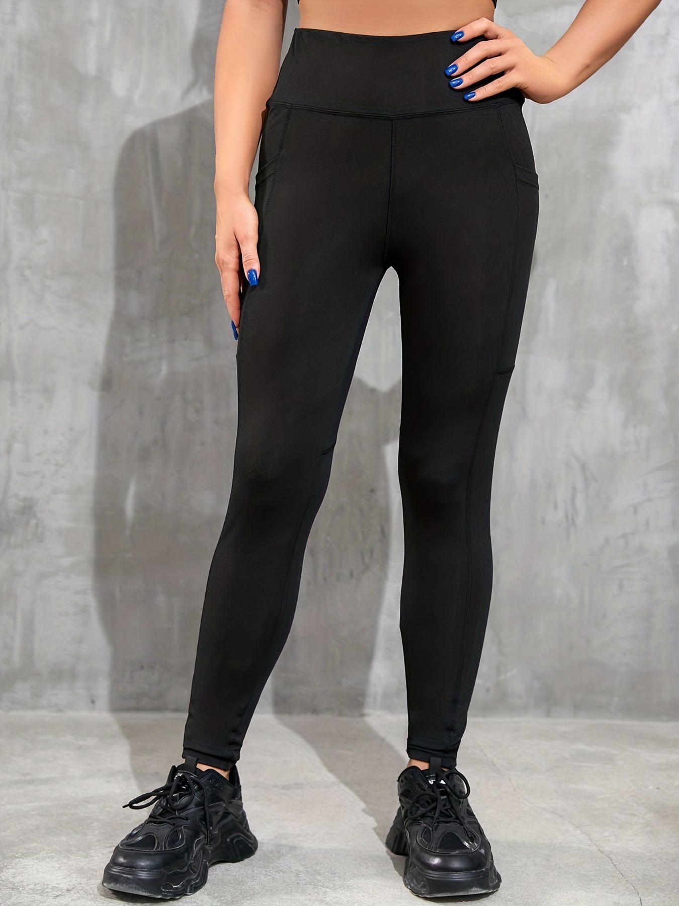 Women's Activewear: Black High Waist Butt lifting Leggings - Temu