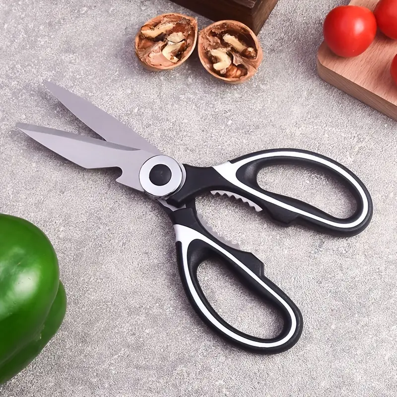 1pc Sharp Kitchen Shears, kitchen Scissors with Cover, Heavy Duty