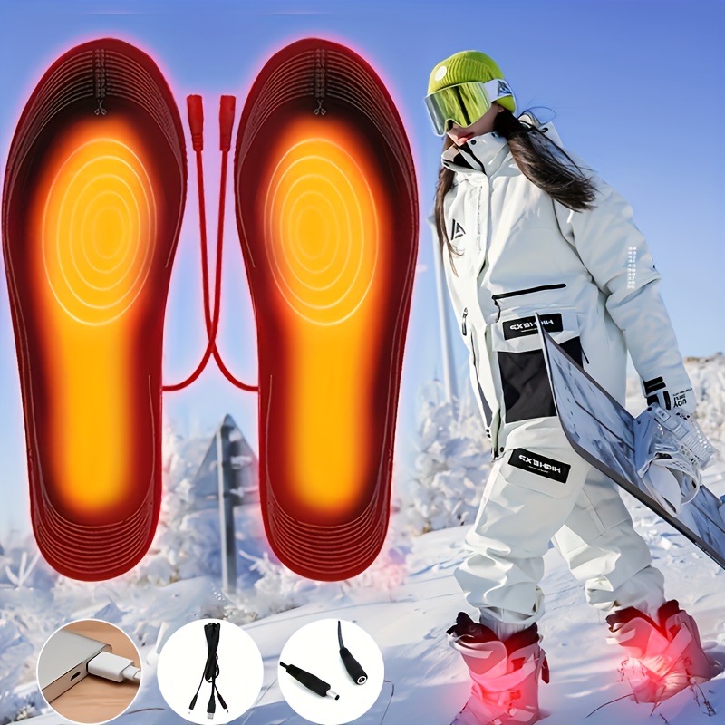 Acquista Solette riscaldate elettriche per sport invernali, solette  riscaldate con telecomando, per uomo, donna, sci, escursionismo, pesca