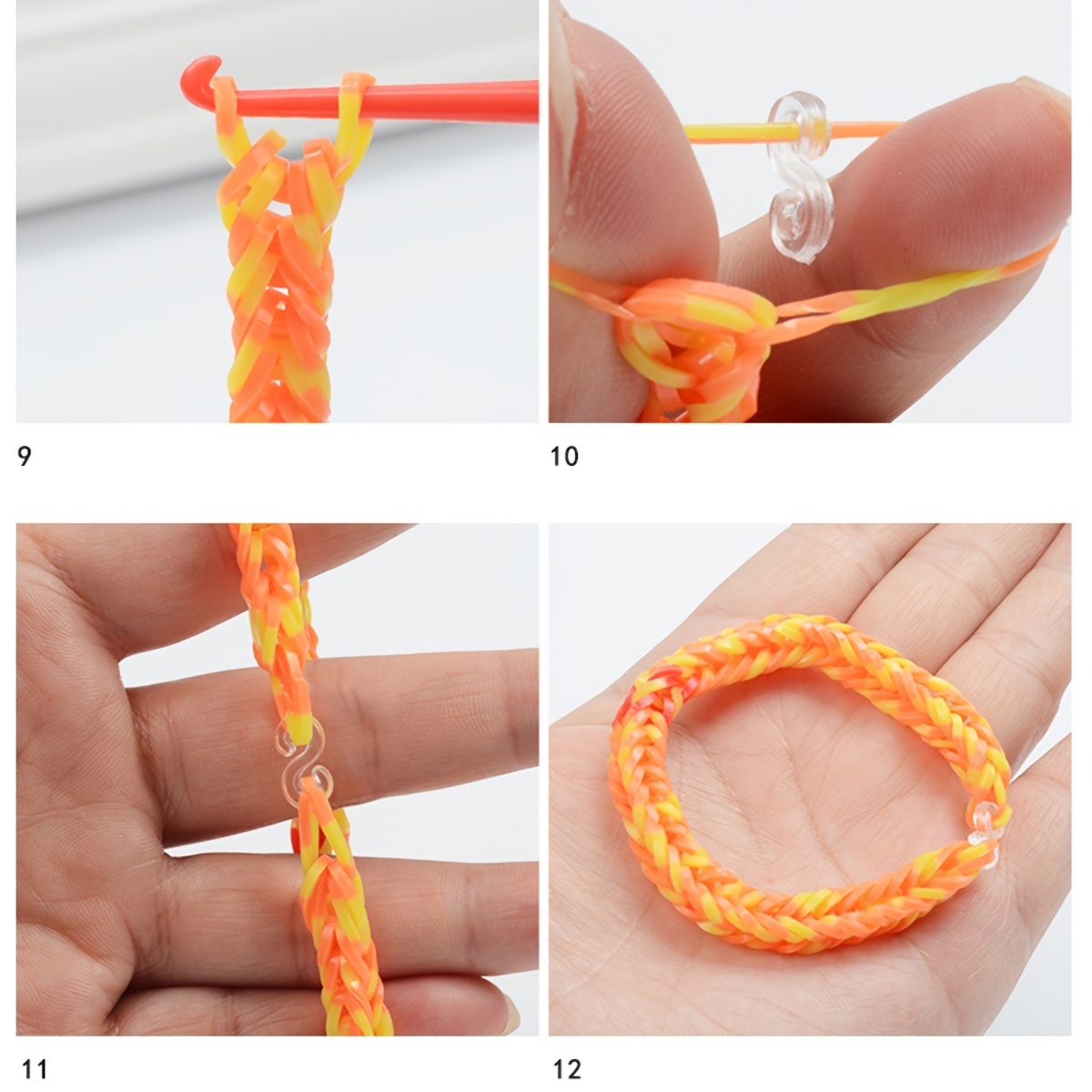 Kit de fabrication de bracelets d'amitié, avec 23 Styles et 6