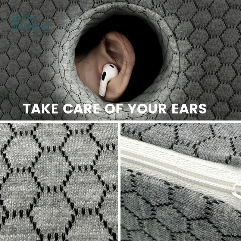 Oreiller avec un trou pour les douleurs auditives et l'inflammation de  l'oreille, les plaies de pression sur le côté, oreiller protège-oreilles