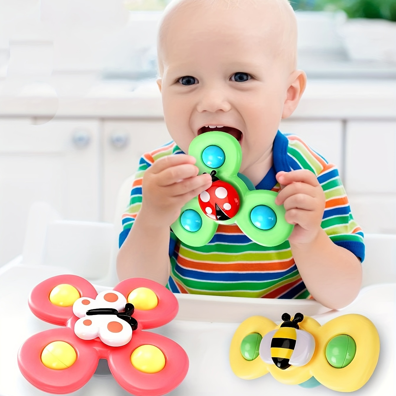 Space Suction Cup Spinner Toys For 1 2 Year Old Kids - Temu