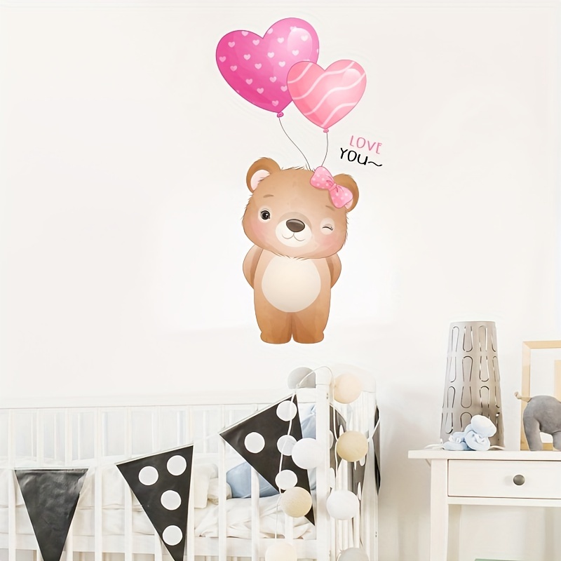 wall sticker Bear Baloons sweet bear with balloons