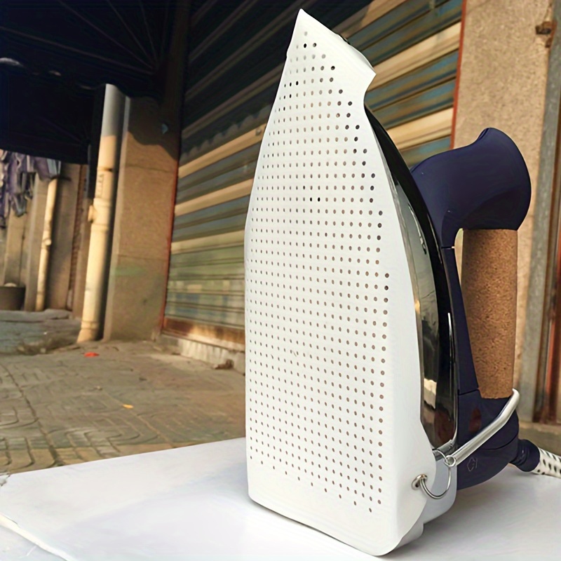 Zerodis Pegar brillo, cubierta de zapato de hierro cubierta de placa de  hierro Protector de hierro Accesorios de planchado Previene abrasador de