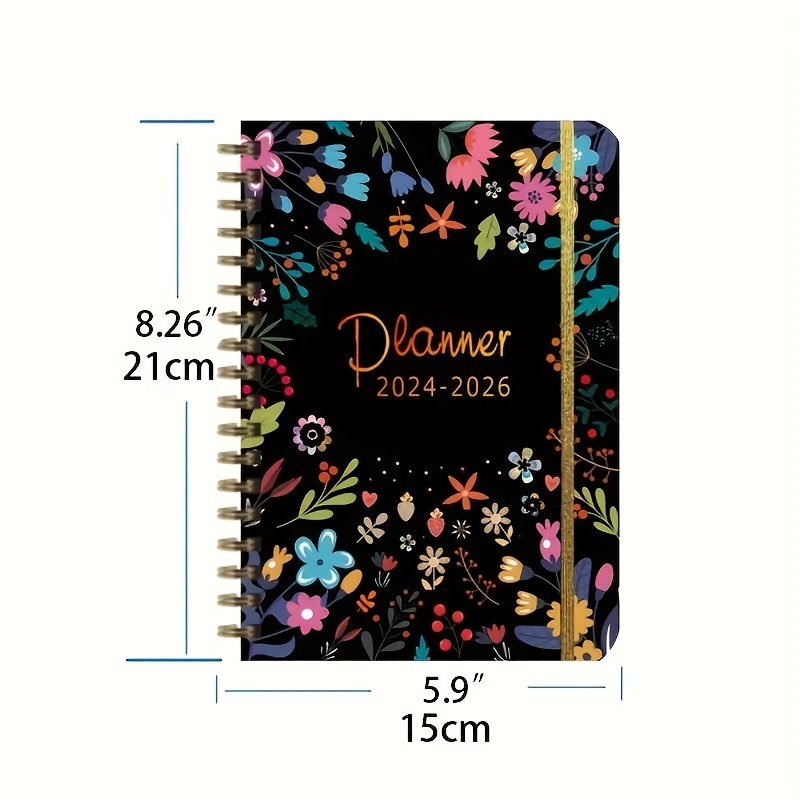 Monthly Planner with Coloring Page – Dash Blossoms