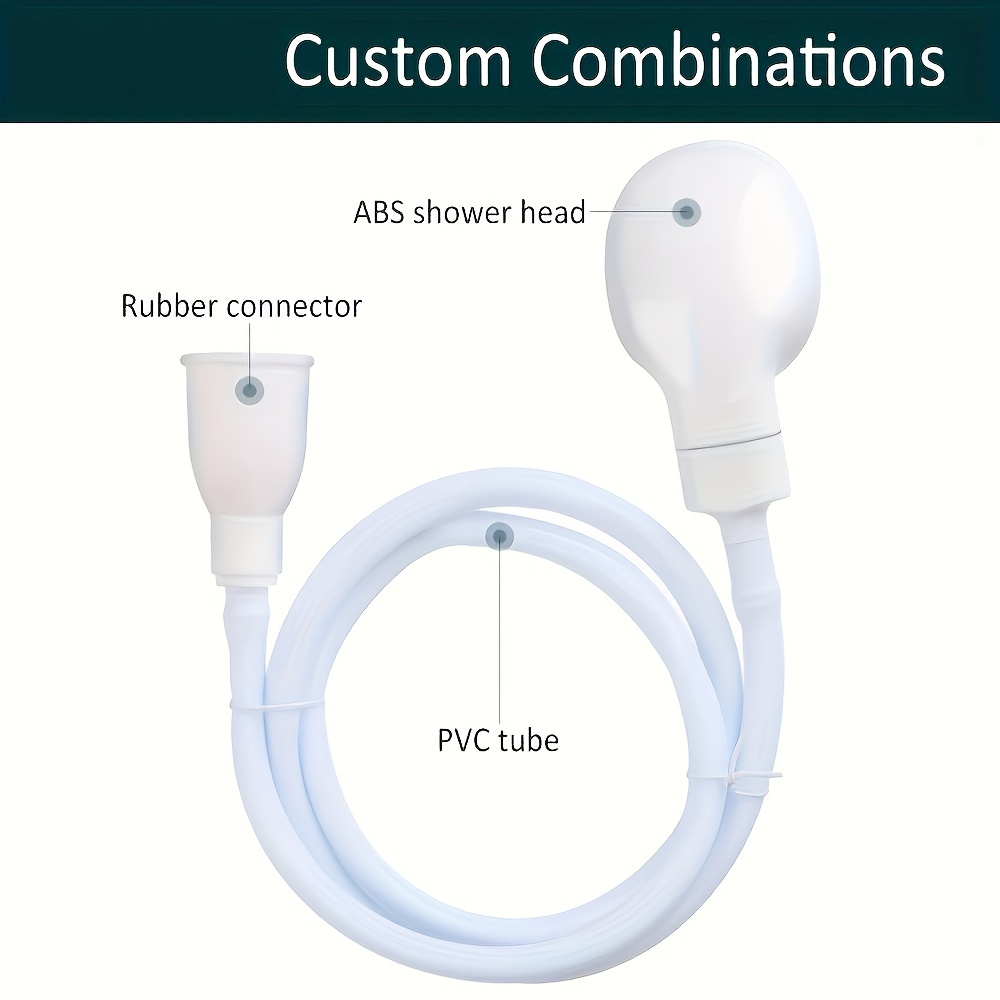 Spray Hose Pet Shower Connected Bath Tub Sink Faucet Pet Temu