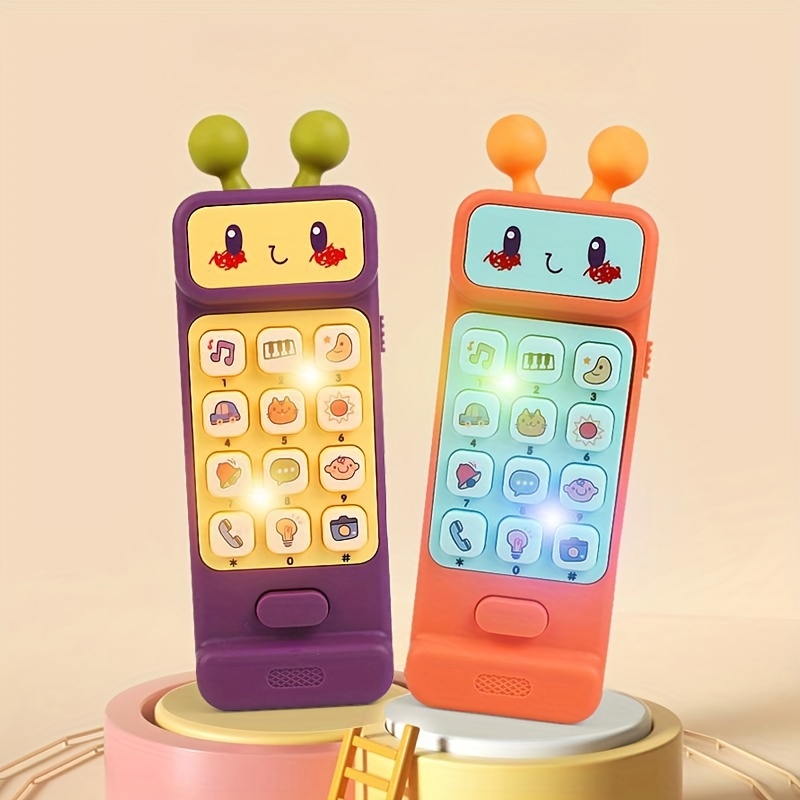 Robot Phone Toy Music Sound Telephone Sleeping Toys Teether - Temu
