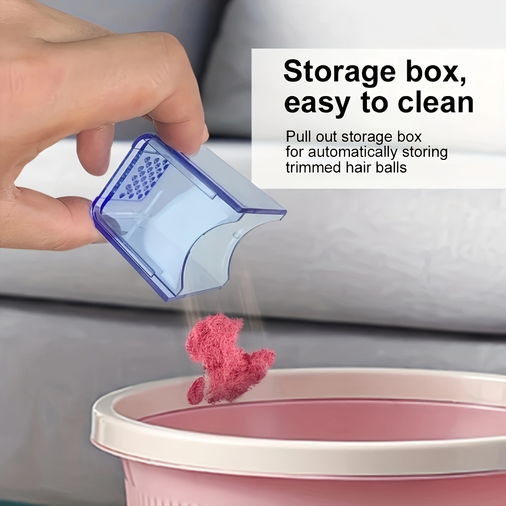 YZliii Portable Fabric Shaver - Battery-Powered Lint Remover with Adjustable Blade Settings, Ideal for Clothes, Bedding & Upholstery, No Batteries Included, Ball Trimme