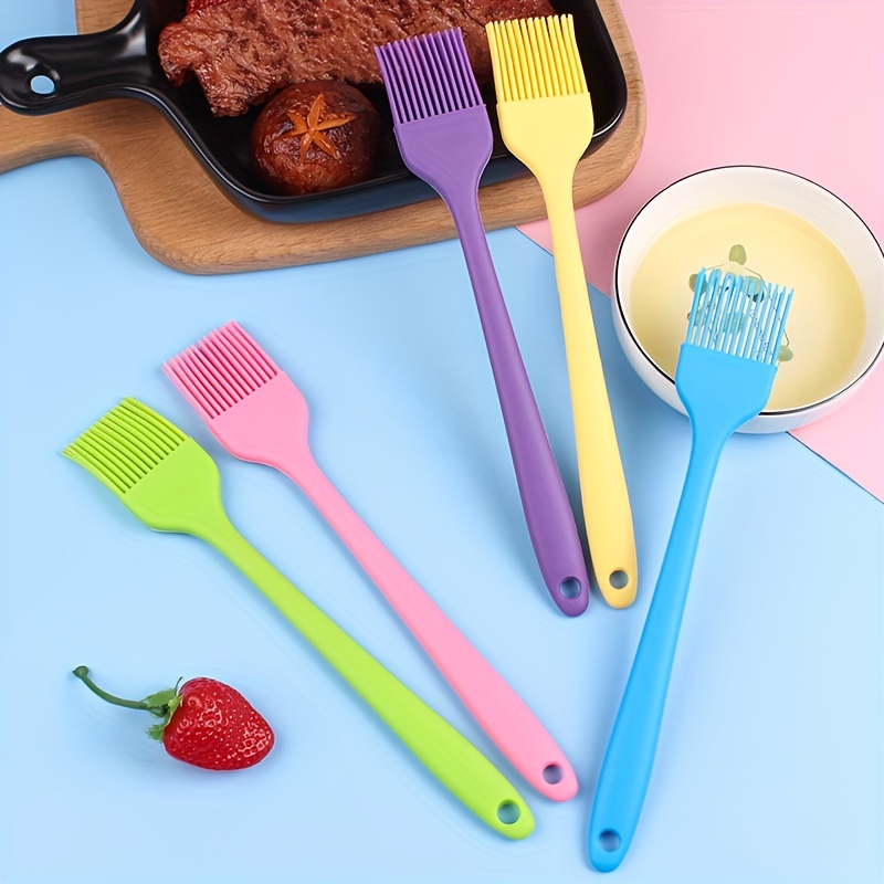 Small Silicone Oil Brush Bbq Basting Brushes For Baking - Temu