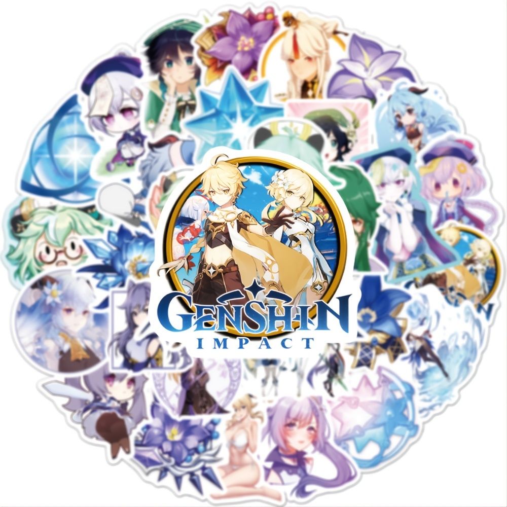50 New Anime Games The Original God Graffiti Waterproof Stickers Diy Creative Toys | Shop The Latest Trends | Temu 50 New Anime Games The Original God Graffiti Waterproof Stickers Diy Creative Toys | Shop The Latest Trends | Temu
