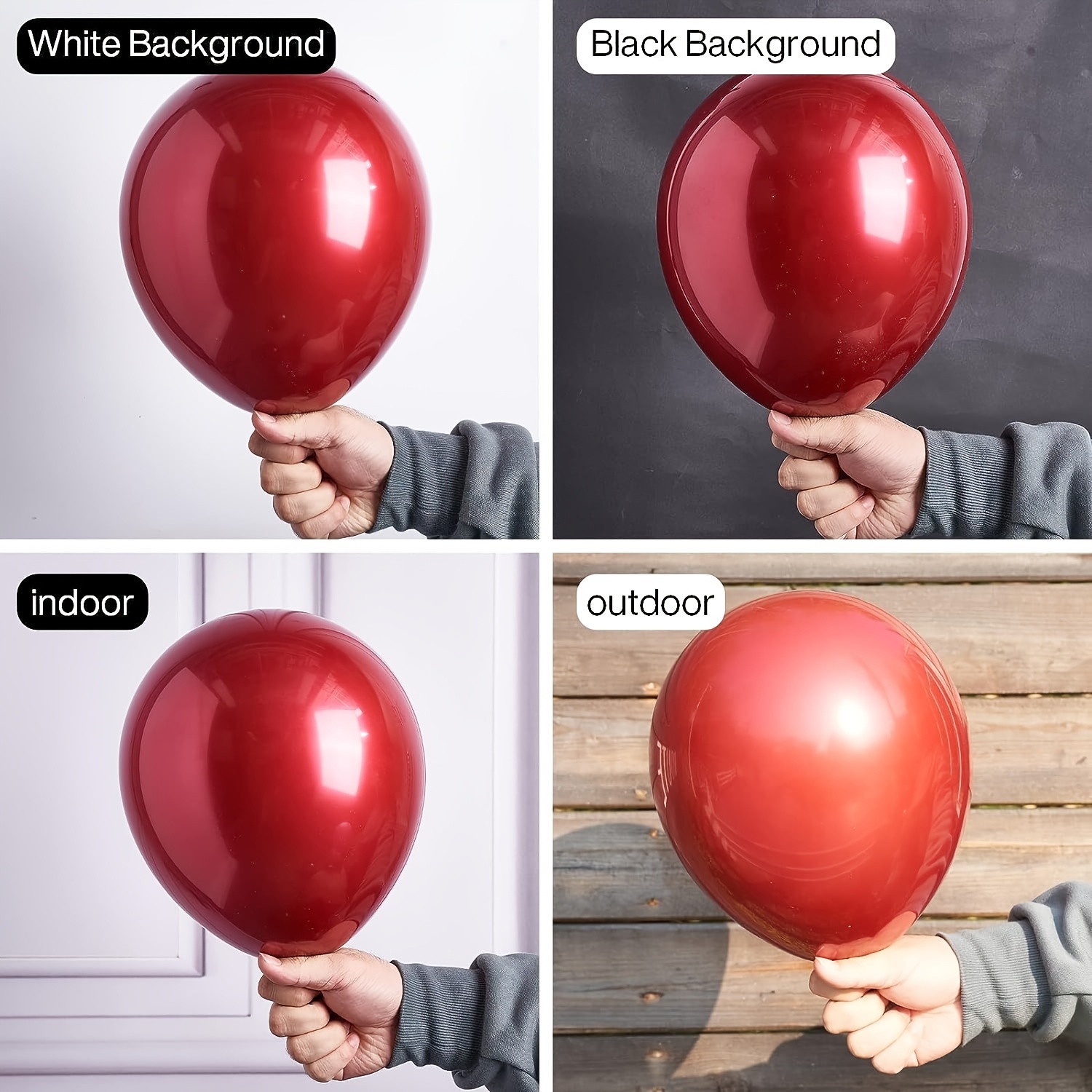 Globo de latex Rojo (30 cm) (con helio + $35)