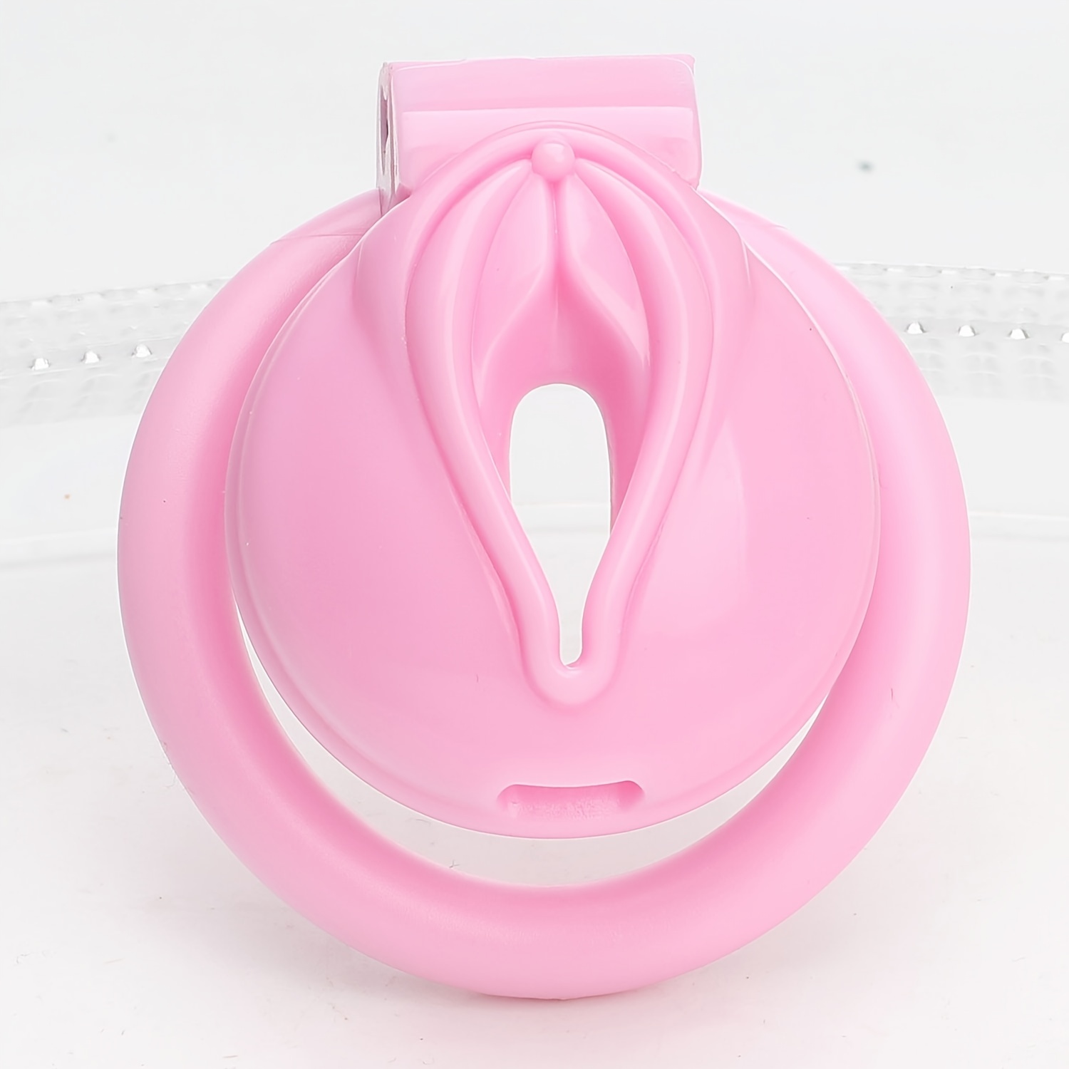 Cock Cage Chastity Cage Chastity Device for Male Penis Exercise,Silicone  (Pink) Sexual Wellness