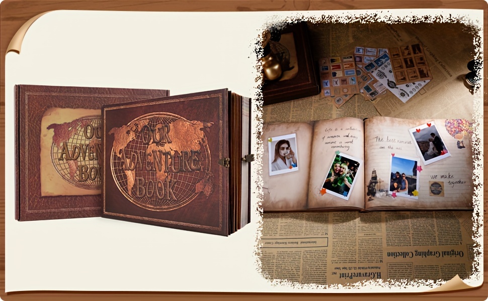 Our Adventure Book Clipbook Album ( /180 Pages) - Temu