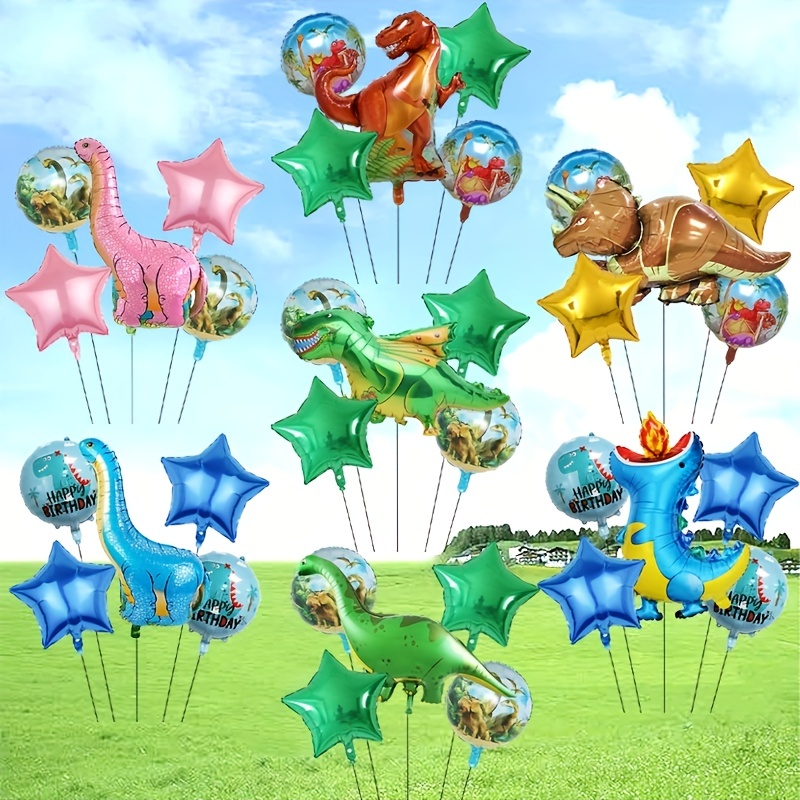 1 pezzo, grandi palloncini in foil di dinosauro 4D, palloncini con animali  dei cartoni animati, decorazioni per la casa con doccia per feste di  compleanno, palloncini per decorazioni per feste - Temu Italy