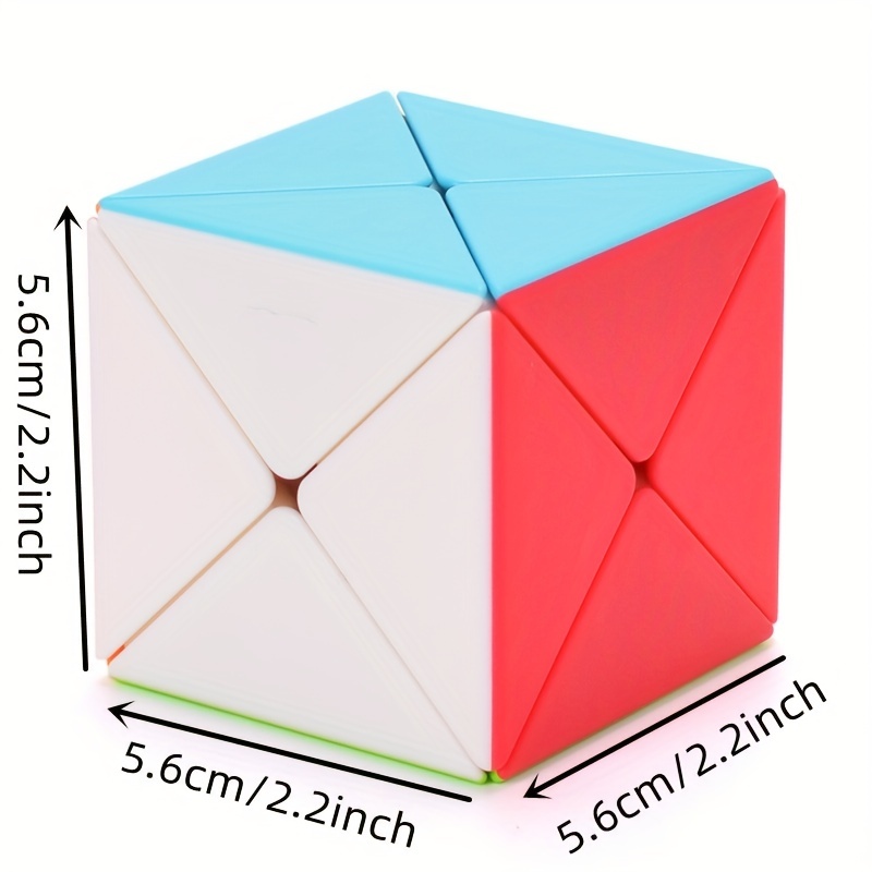 Compra online de Cubo mágico profissional de alta qualidade, 3x3x3, 5.6 cm, cubo  mágico