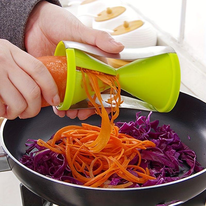 Multi-function Kitchen Vegetable Chopper, Spiralizer Slicer