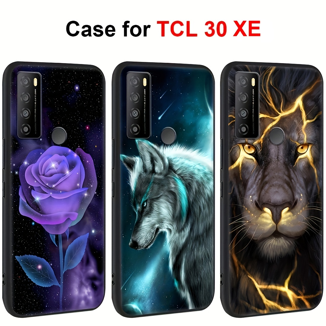 Case For TCL 40 SE Coque tcl 40 SE TPU Soft Silicone Fashion Phone