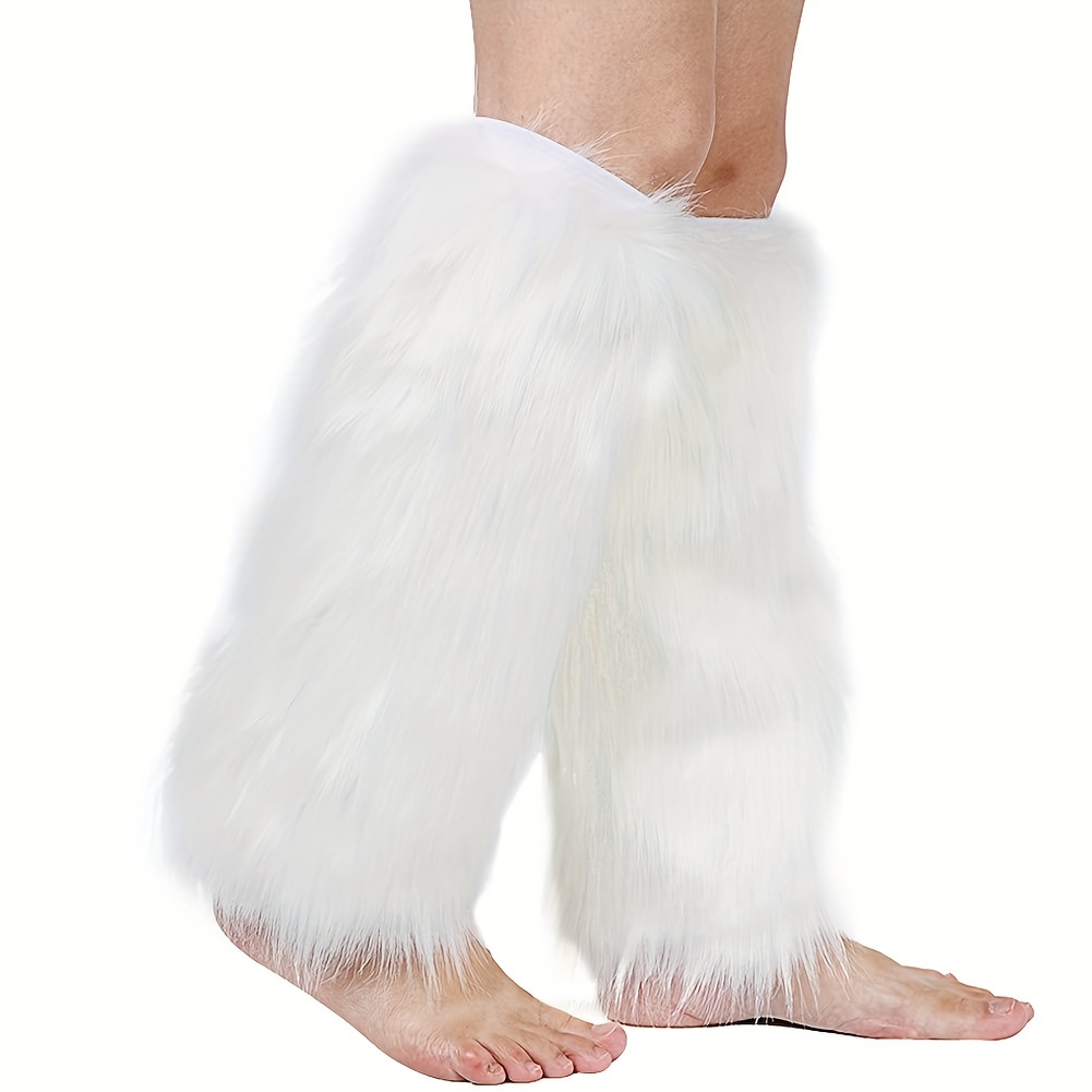 Fur Leg Warmers - Temu Canada