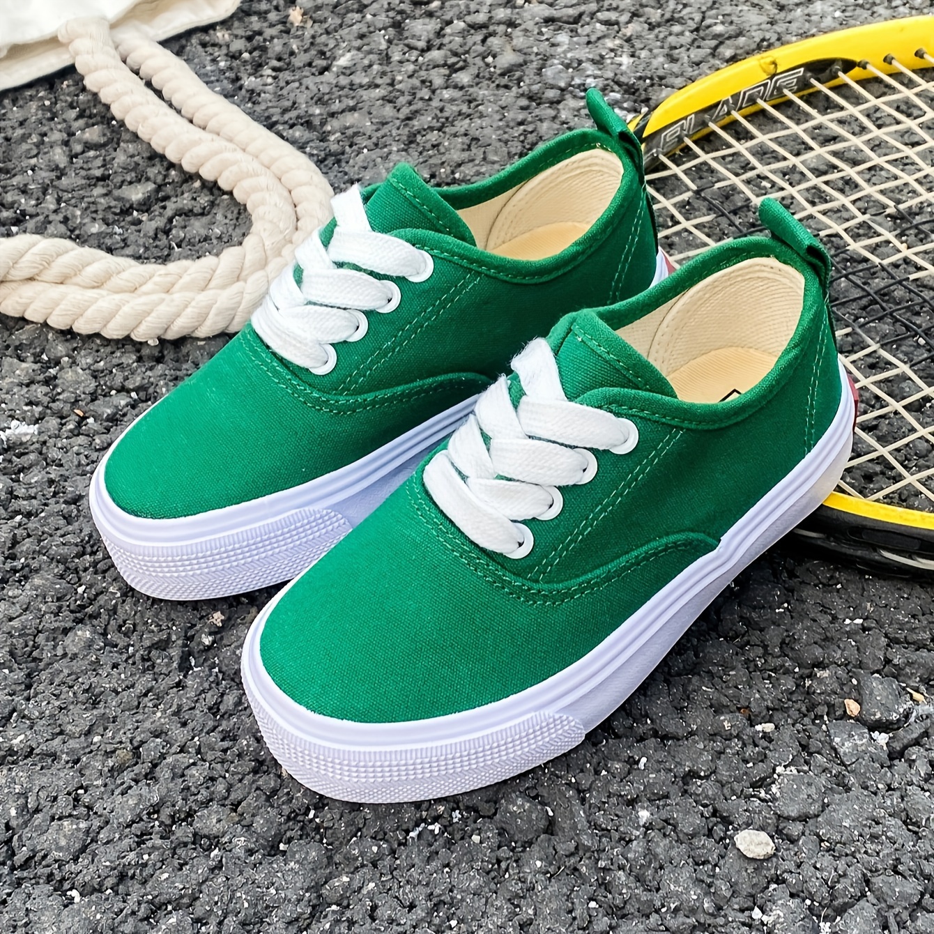 Kids on sale green shoes