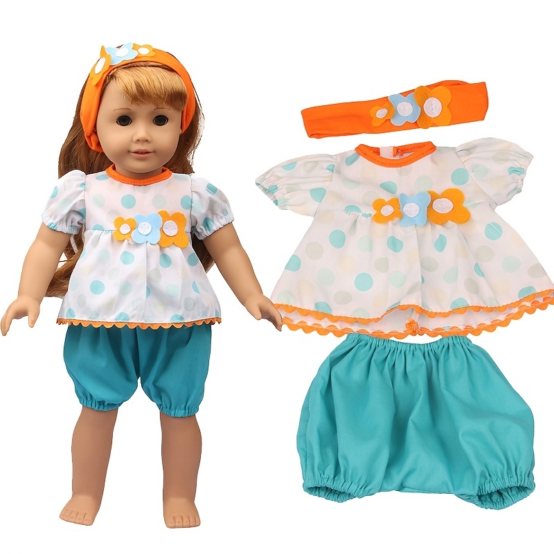 18 Inch Doll Clothes, Doll Accessories For Girl Kids Children Toys