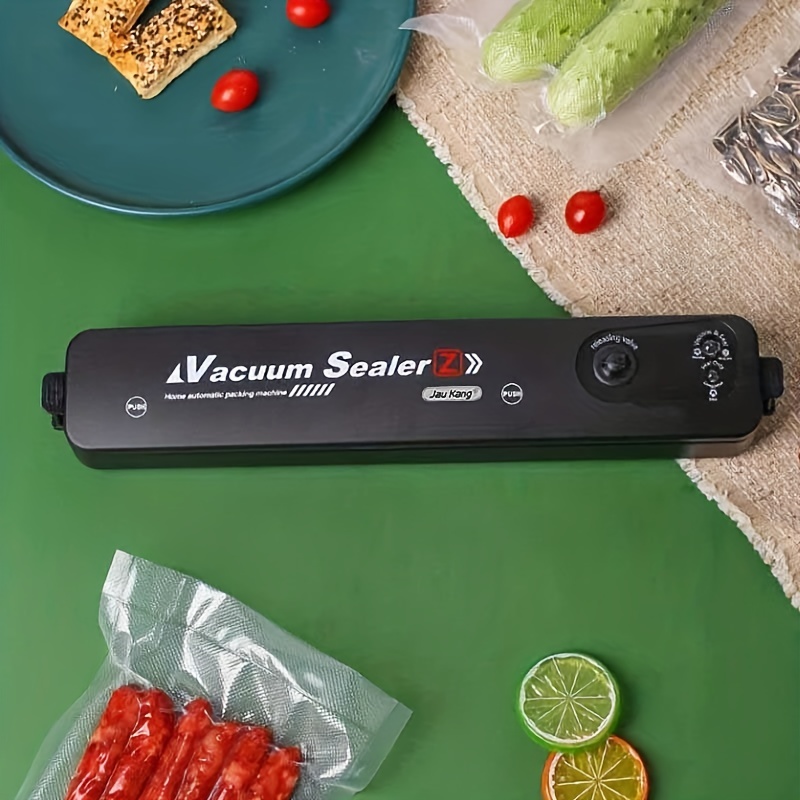 Vacuum Sealer, Semi-automatic Household Kitchen Vacuum Sealer, Packaging  Machine With 10 Vacuum Bags, 220v Eu, Household Sealer Food Vacuum, Food  Saver Vacuum Sealer Machine, Household Appliance, Small Kitchen Appliances  - Temu Netherlands