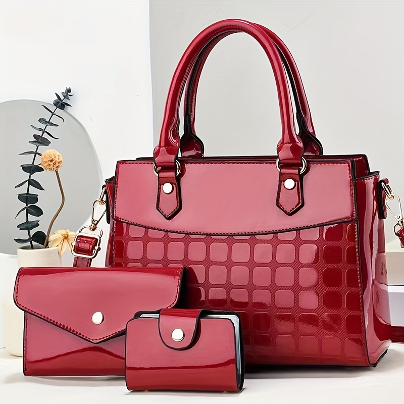 Matching Shoes and Bag Set for Women Colorful Bags Wallet 