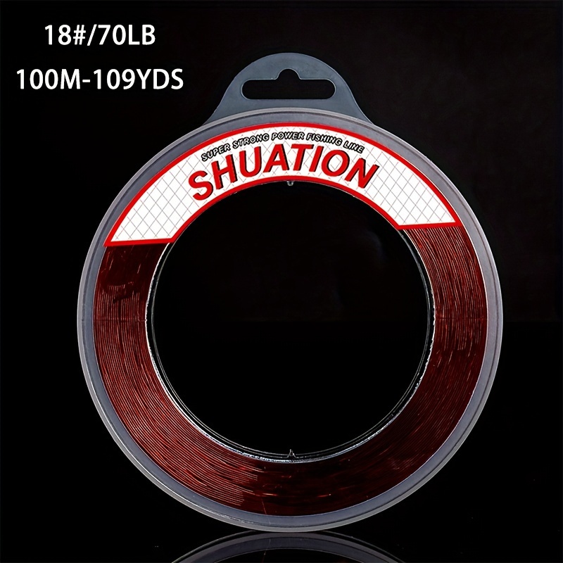 109yds High Strength Sea Fishing Line Strong Nylon Wear - Temu