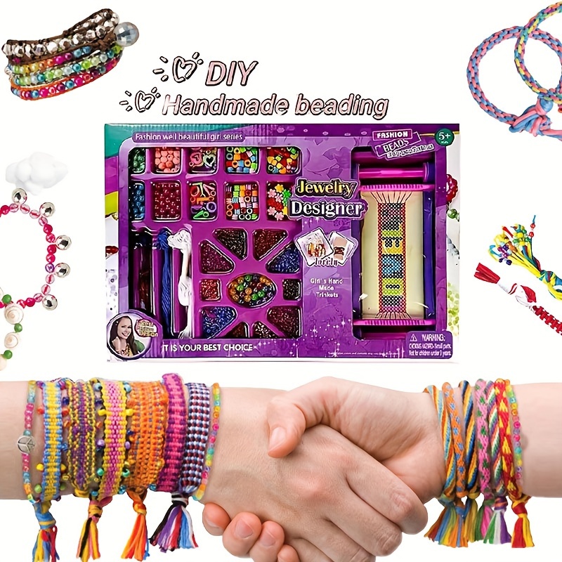 2000+ Piece Rubber Band Bracelet Making Kit - Create Unique Bracelets With  The Refill Loom Set! Halloween，Thanksgiving And Christmas Gift