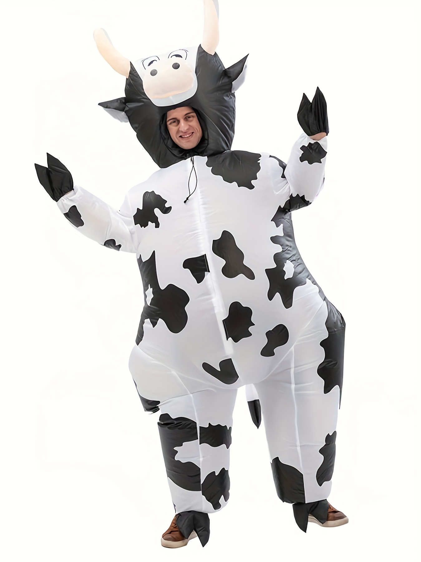 Comprar Disfraz de Vaca Pijama Peluche - Disfraces de Animales Adultos