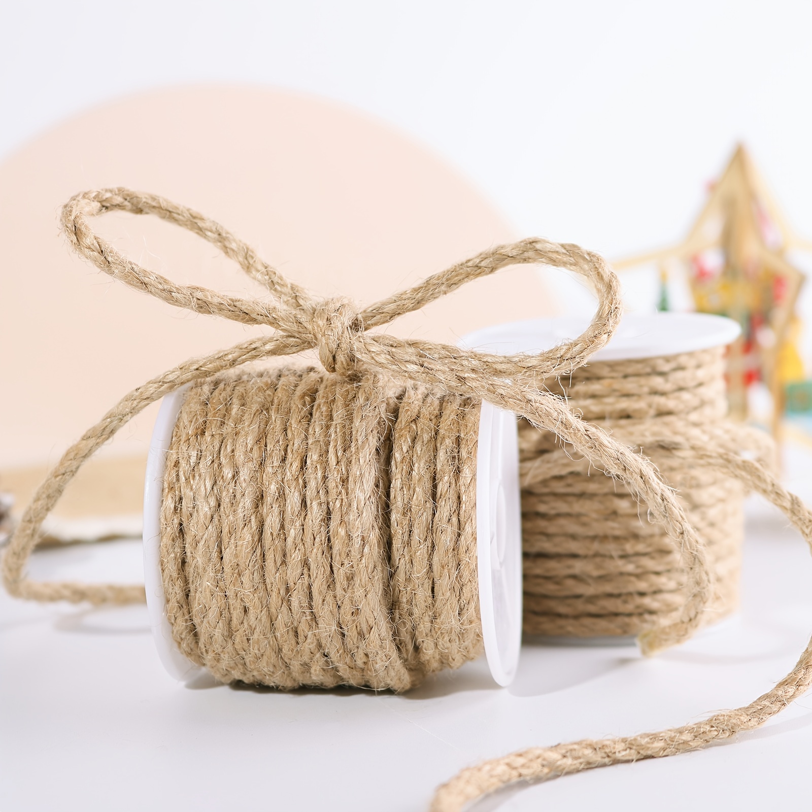 Hemp Rope Vintage Handmade Jute Rope Packaging Lighting Hemp