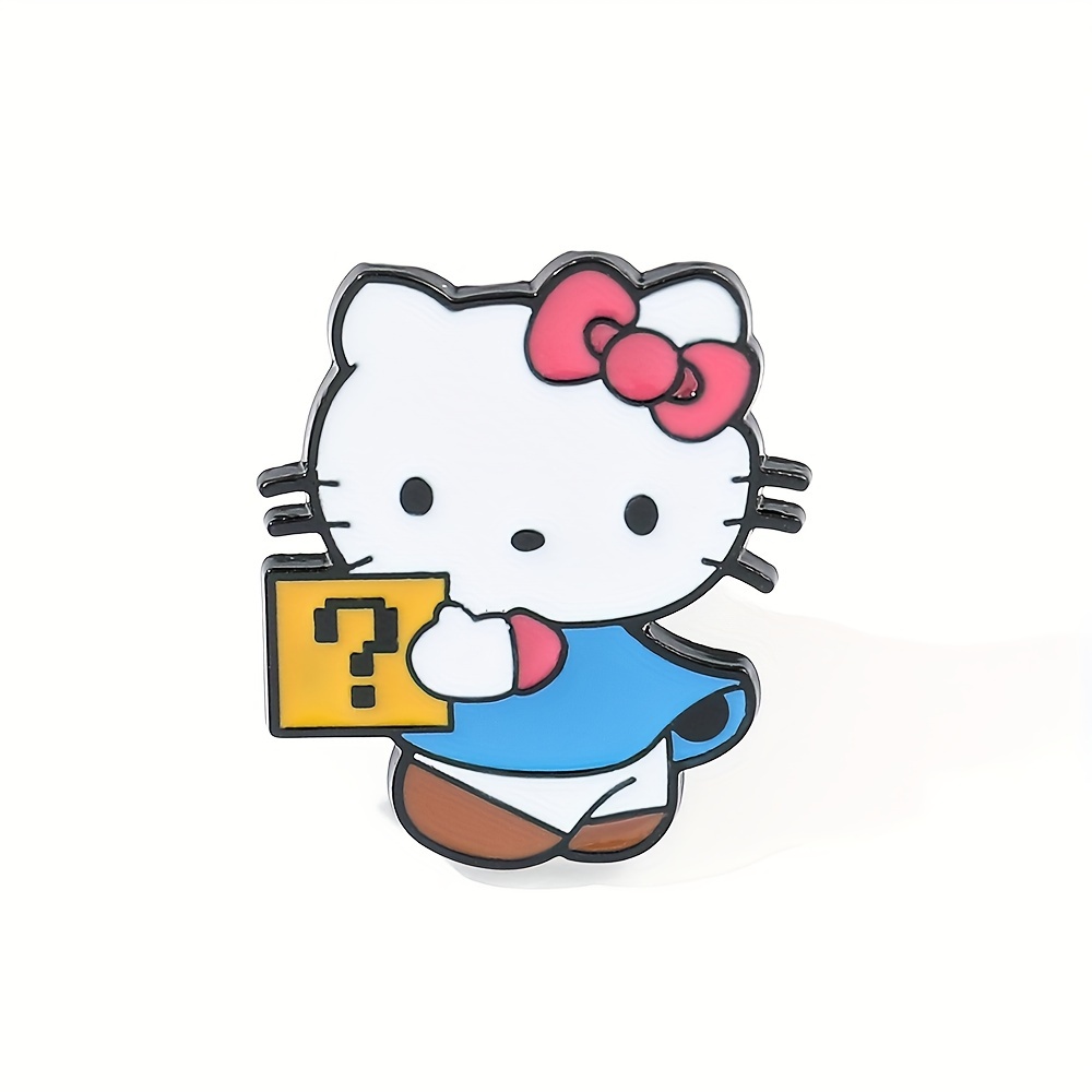 Series Badges Hello Kitty Cinnamoroll Cartoon Brooches Cute Enamel