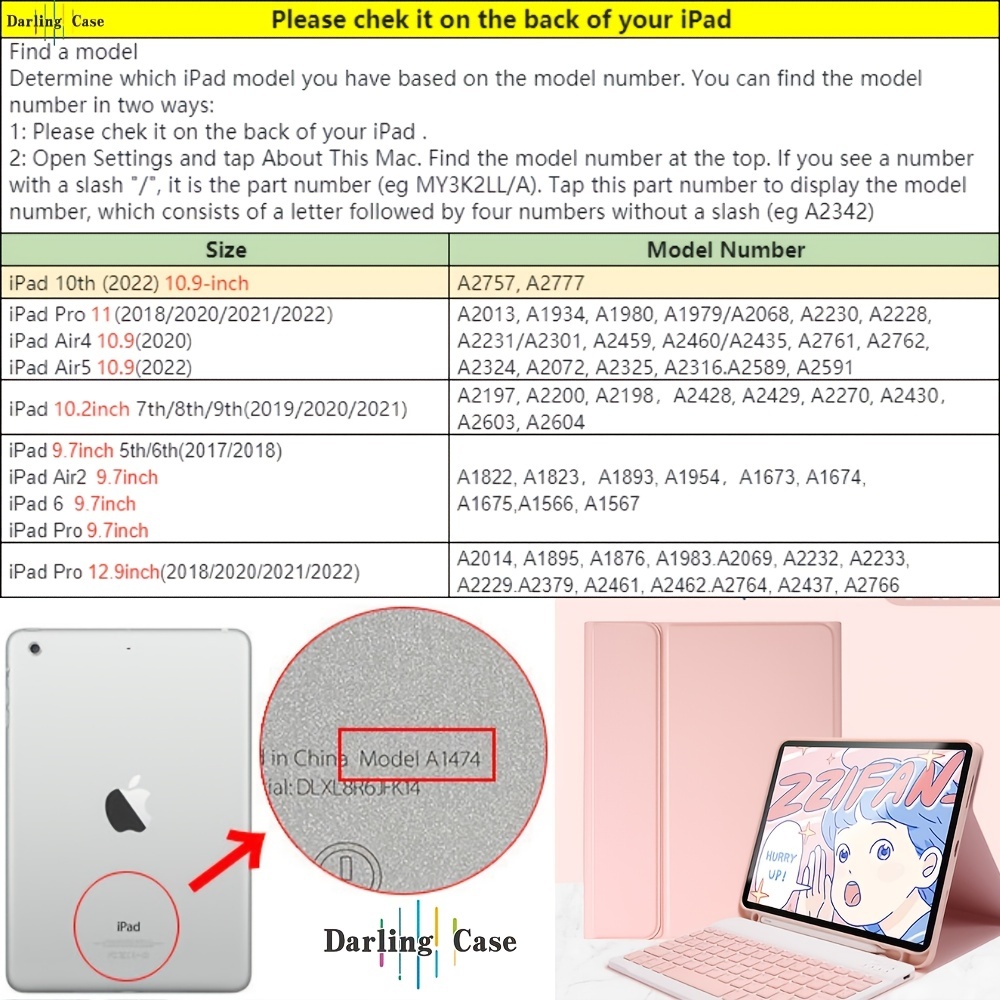 Étui Pour Tablette Antichoc Scream Pour Ipad Pro 10.2 10.9 - Temu