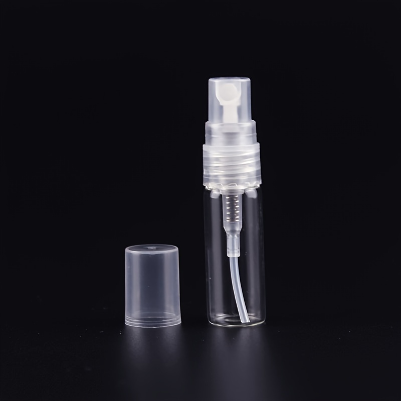 Clear Mini Perfume Glass Bottle Empty Fine Mist Atomizer - Temu