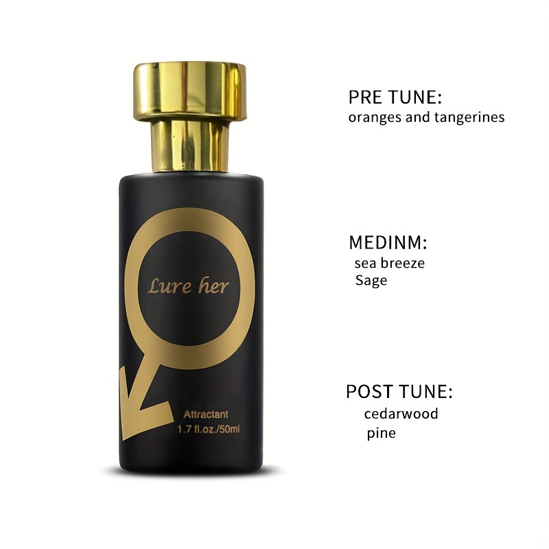 50ml Golden Lure Pheromone Perfume For Men Eau De Pheromone Men